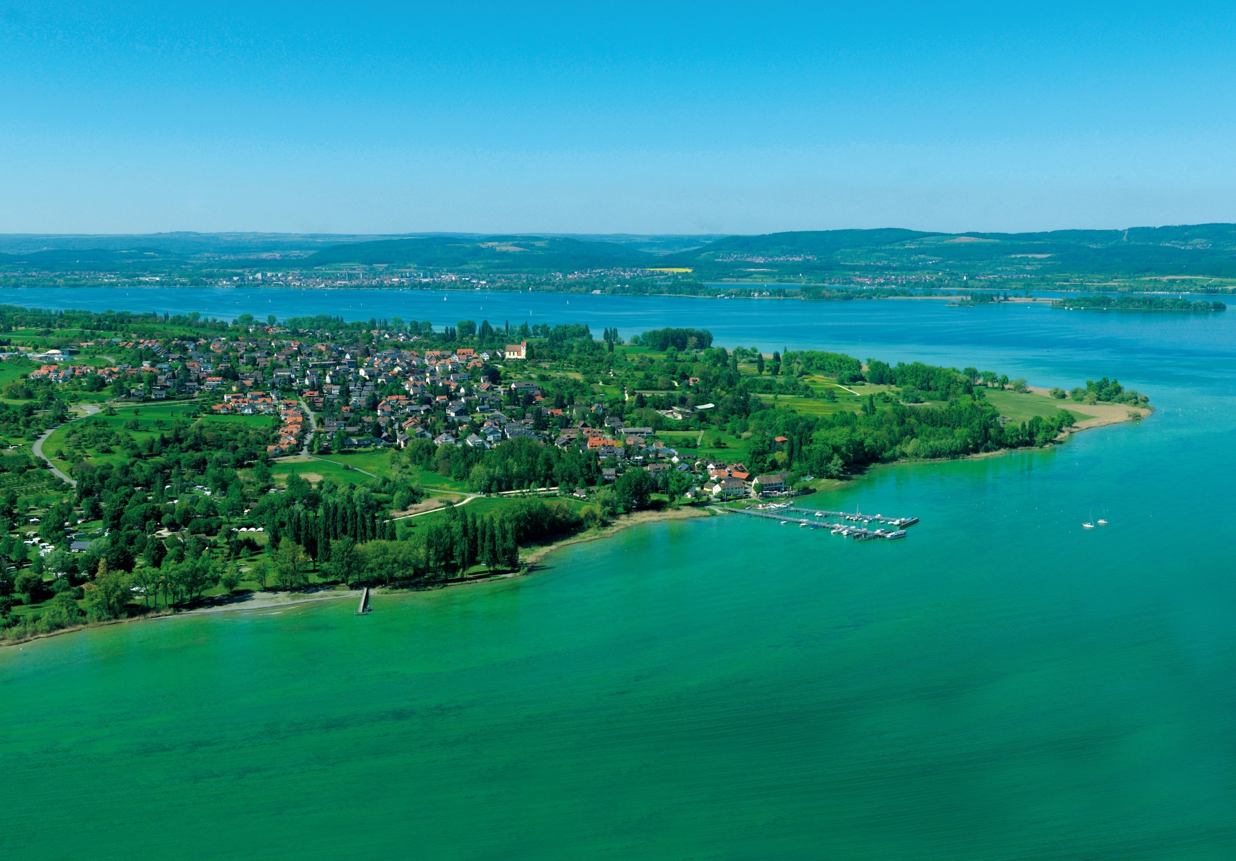Halbinsel Hoeri Ferienwohnungen Boardinghouse Bodensee